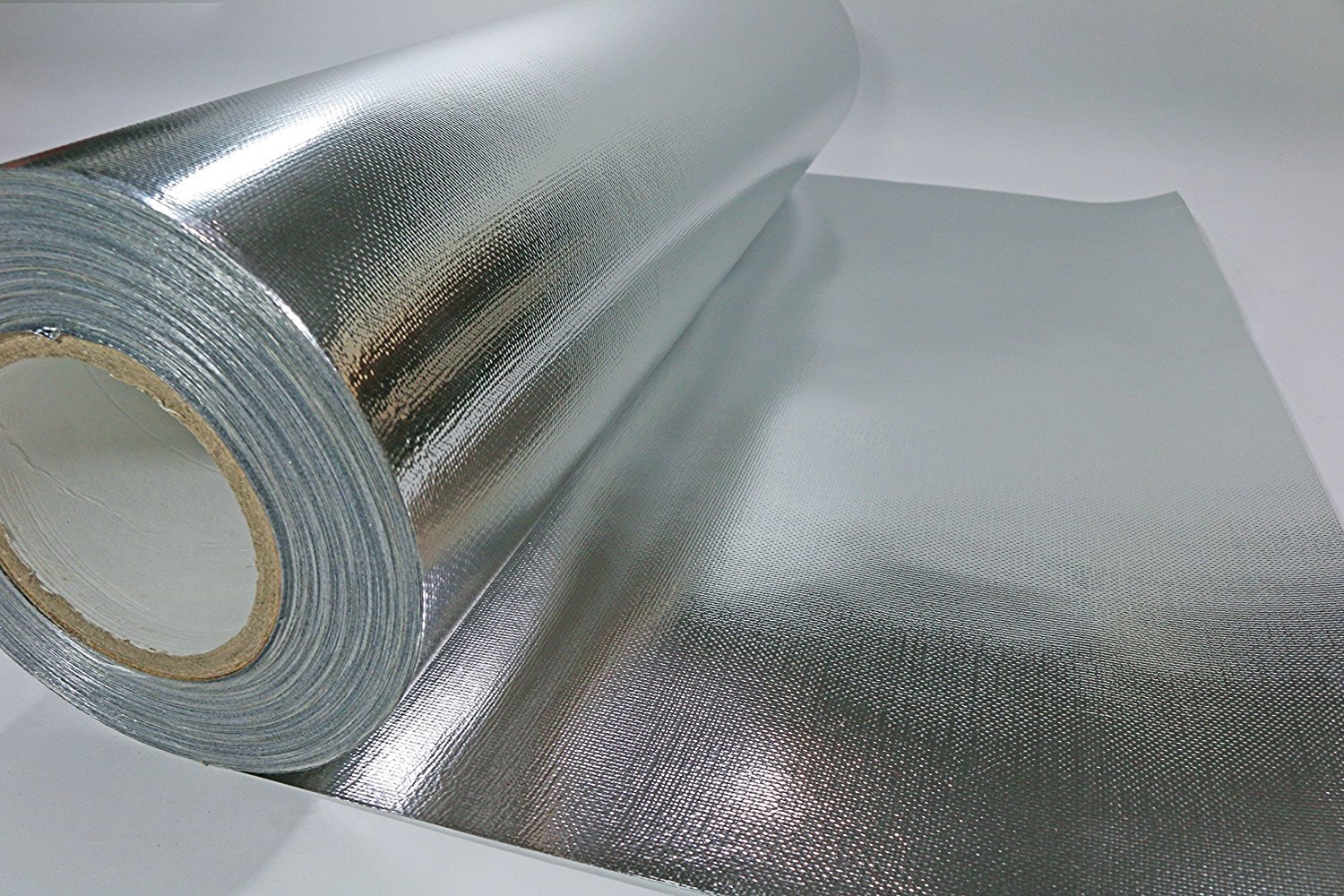 Solid Radiant Vapor Barrier Heat Shield Sauna Attic Foil 1000qft 4FT INSULATION