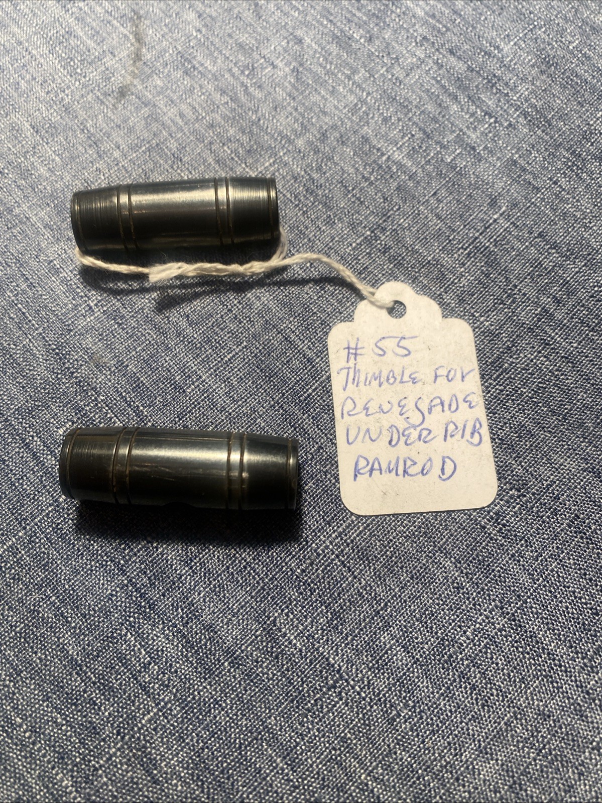 T/C- Thompson Center-Blued Steel Ramrod Thimble -Renegade-3/8" Ramrod -Nice (D)