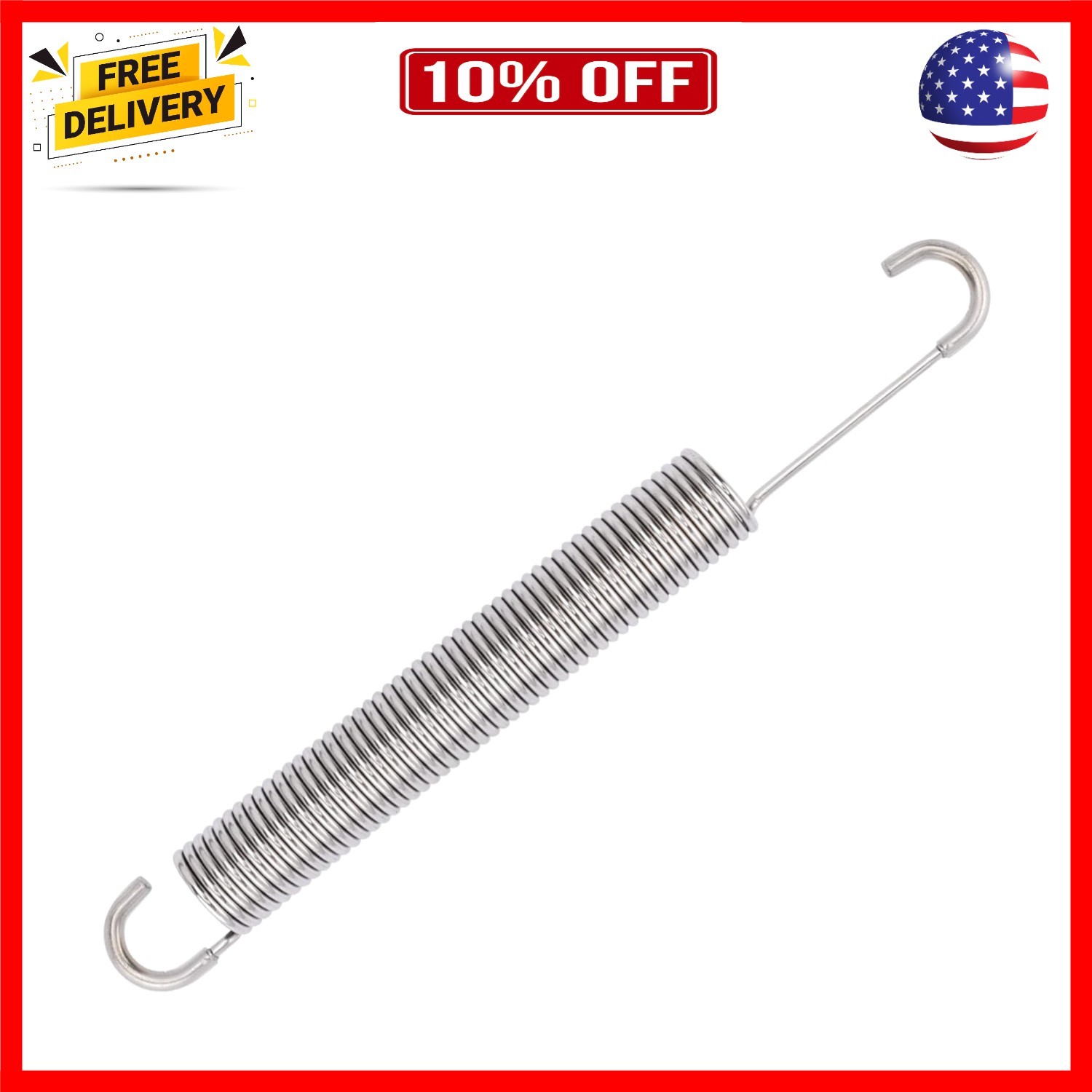 7 inch Stainless Steel Replacement Recliner Sofa Chair Mechanism Tension Spri...