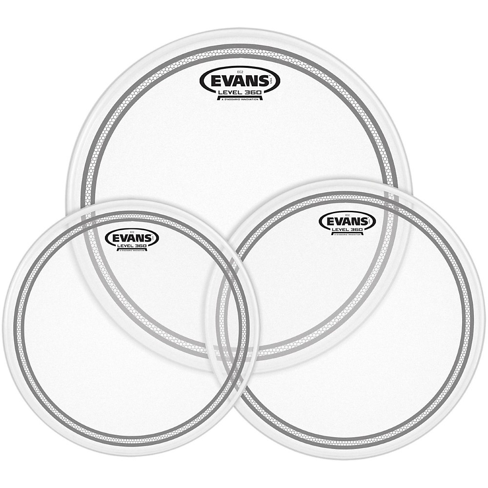 Evans EC2 SST Coated Drumhead Pack Rock - 10/12/16