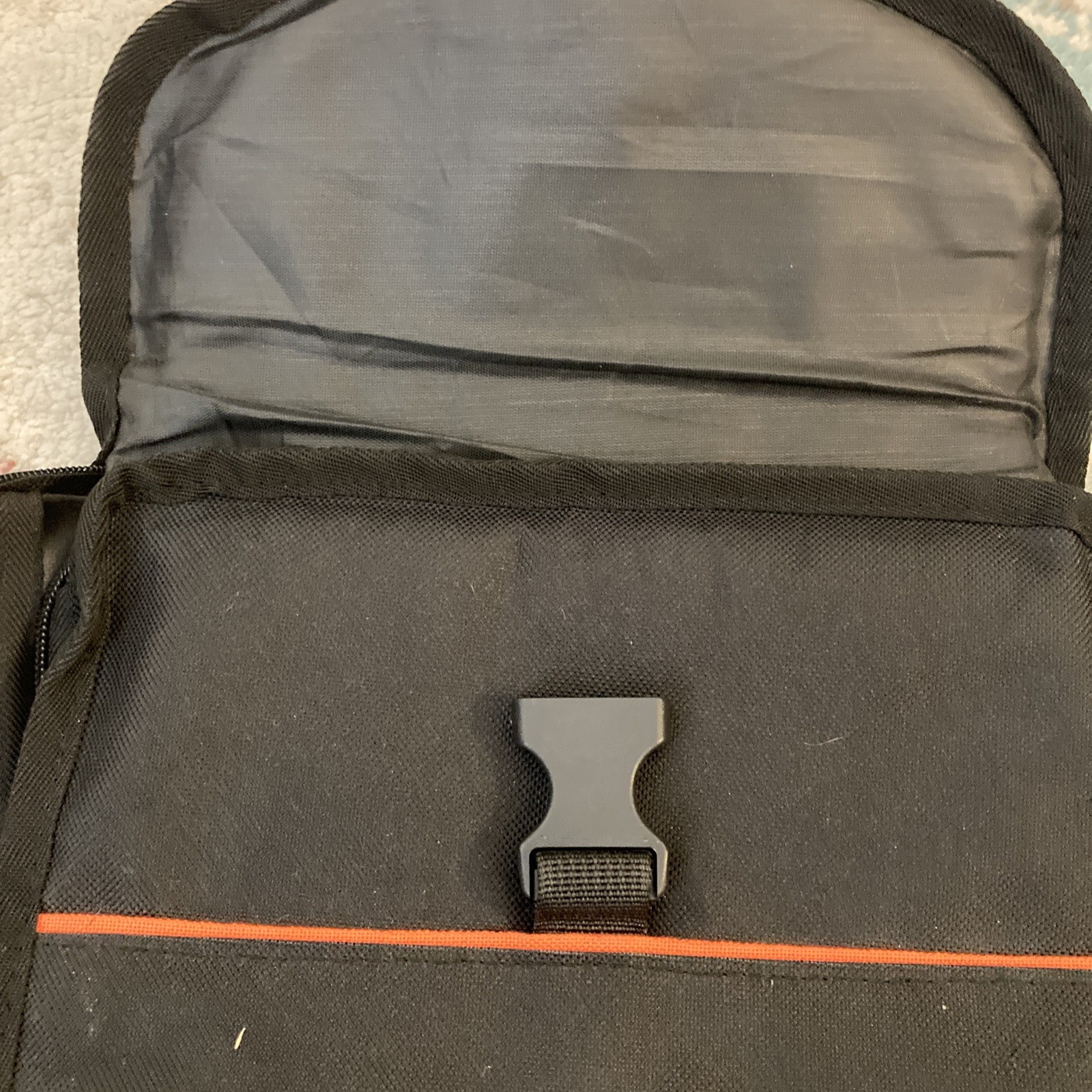 Practice Drum Pad 2 Bags Backpack 12 Inch & Snare Bag Red NICE + 2 drum keys