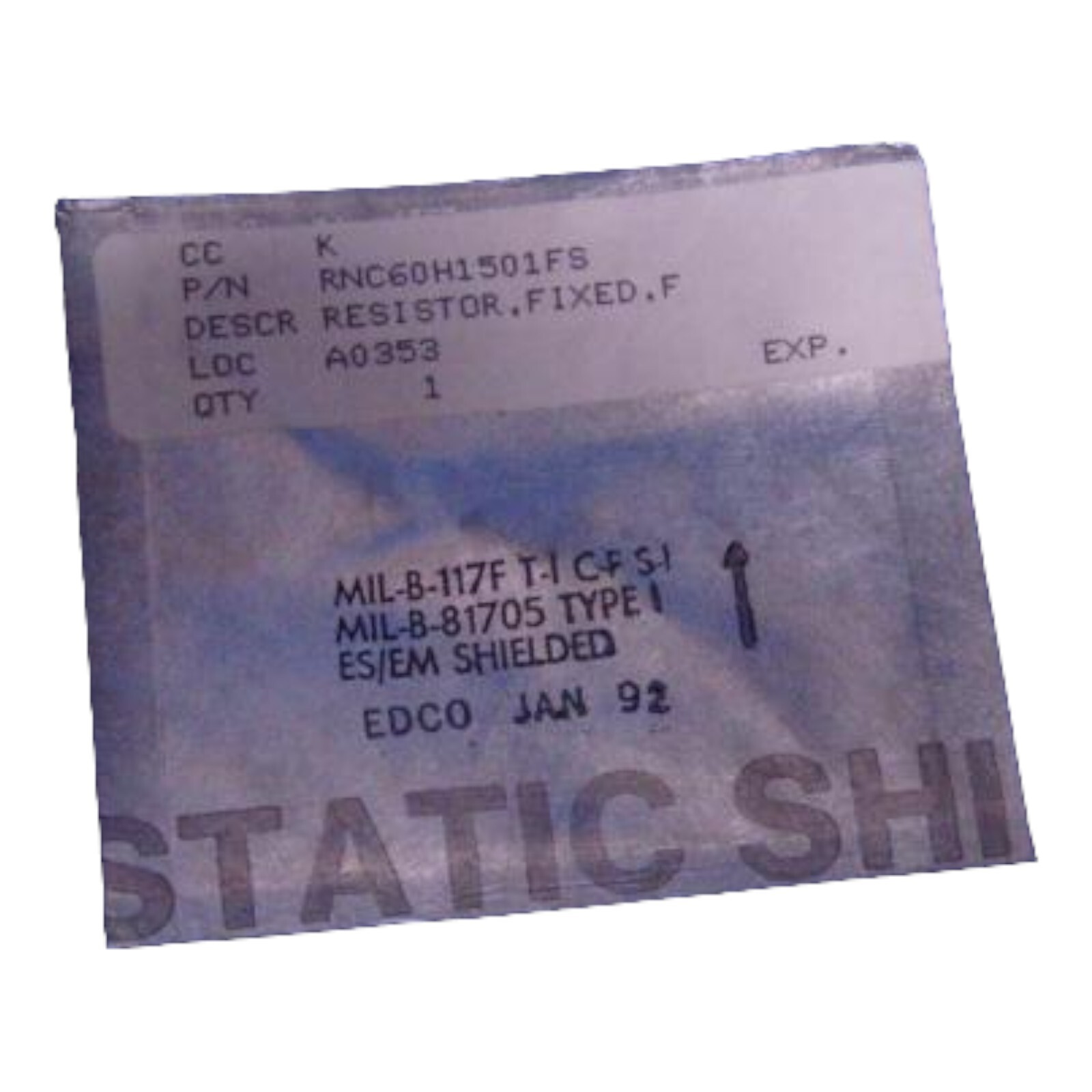 RNC60H1501FS RESISTORS UNUSED SURPLUS QTY 49pcs