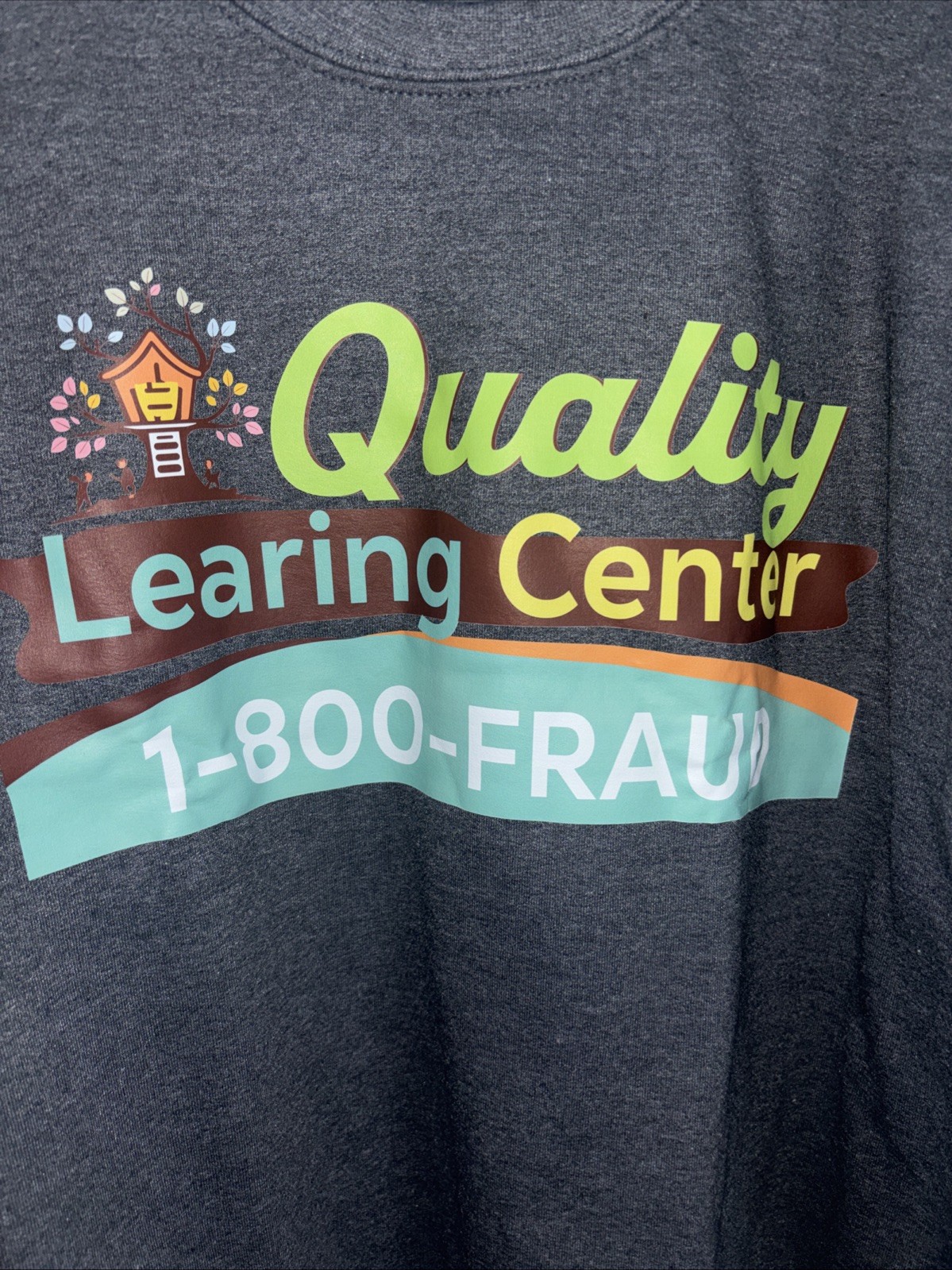 Quality Learing Center Unisex Sweatshirt New Large