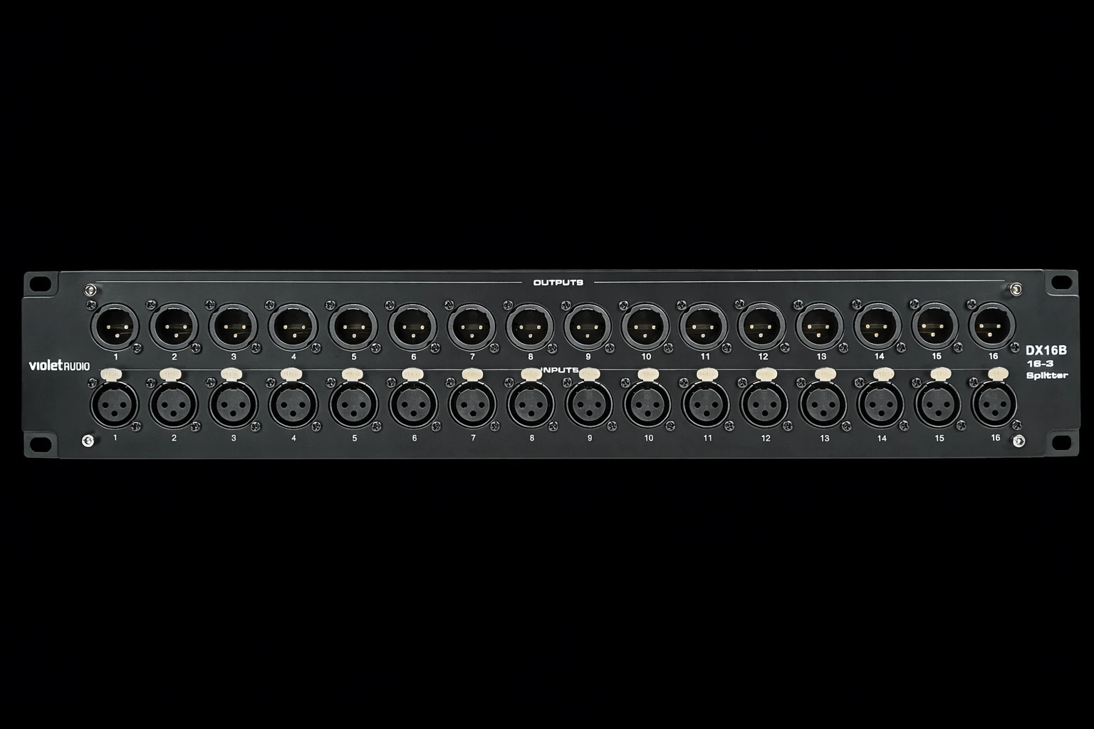 Violet Audio DX16B 16-Channel, 3-Way Passive Audio Splitter
