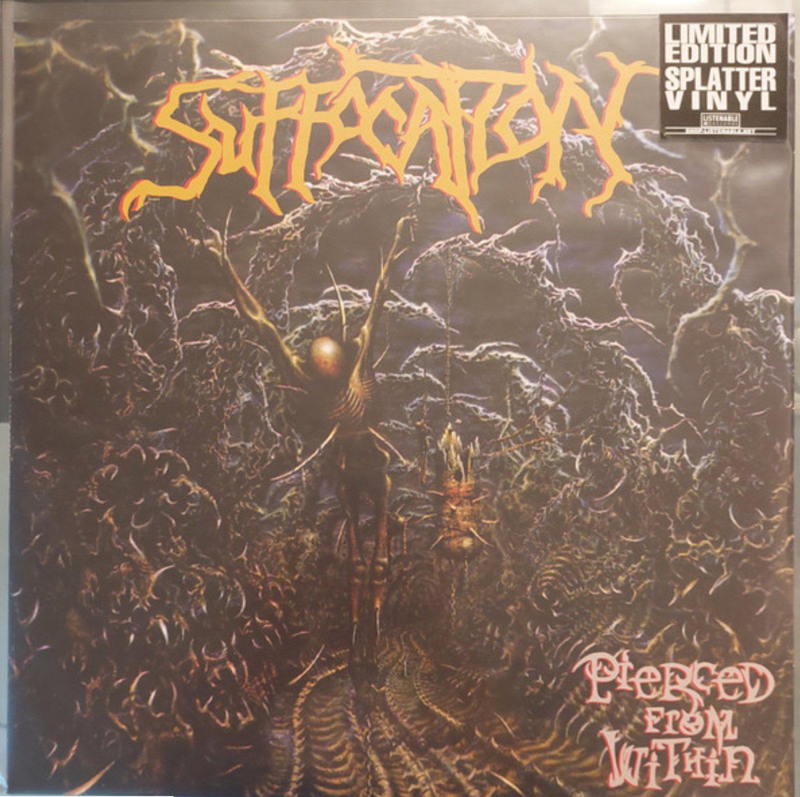 Suffocation - Pierced From Within LP 2024 Listenable – POSH334 [Splatter] *FR