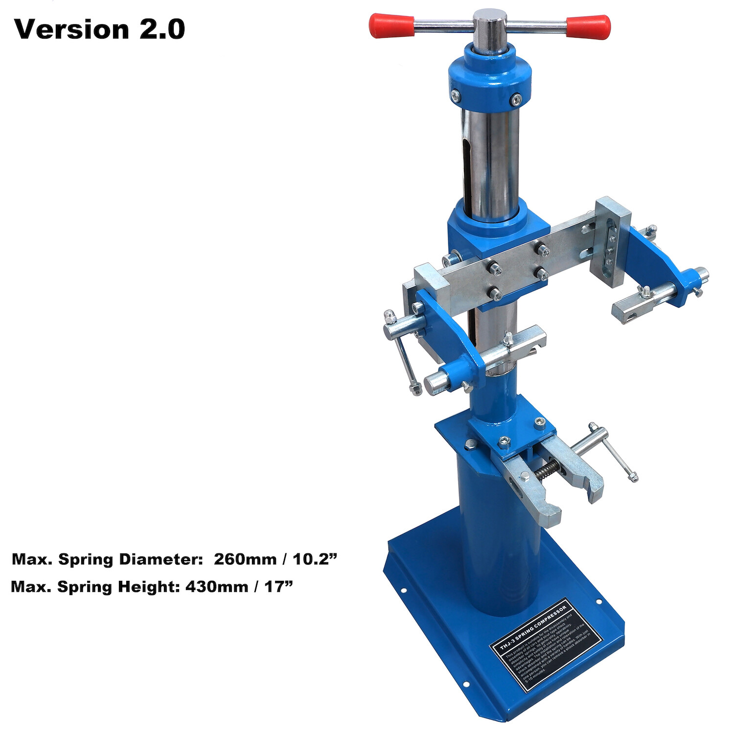 Heavy Duty Hydraulic Spring Coil Compressor Jack Compression Strut Rising Handle