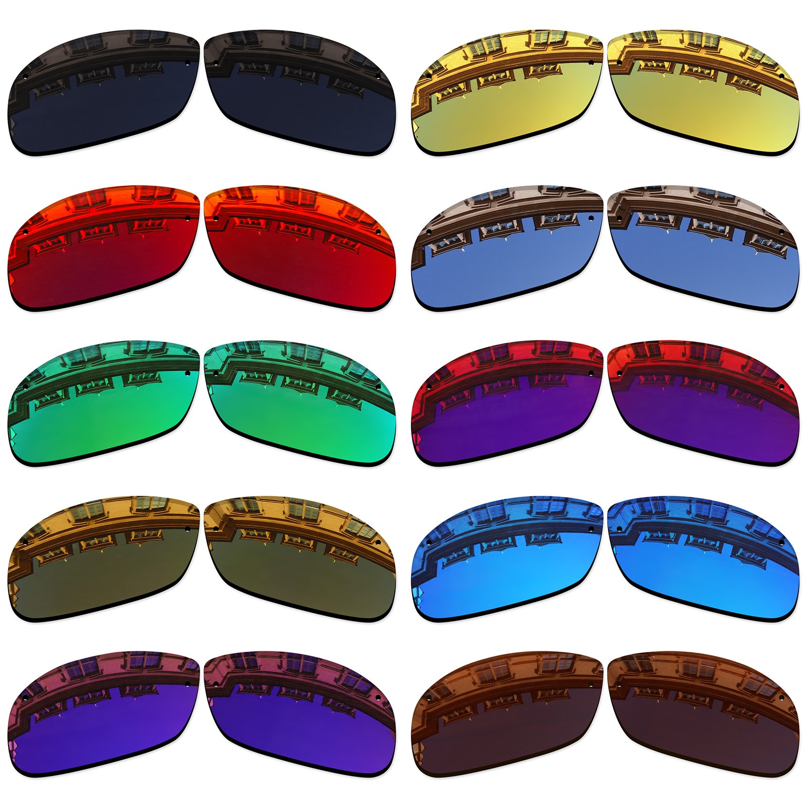 Polarized Replacement Lenses for-Ray-Ban RB3183 63mm Sunglass Anti-Scratch