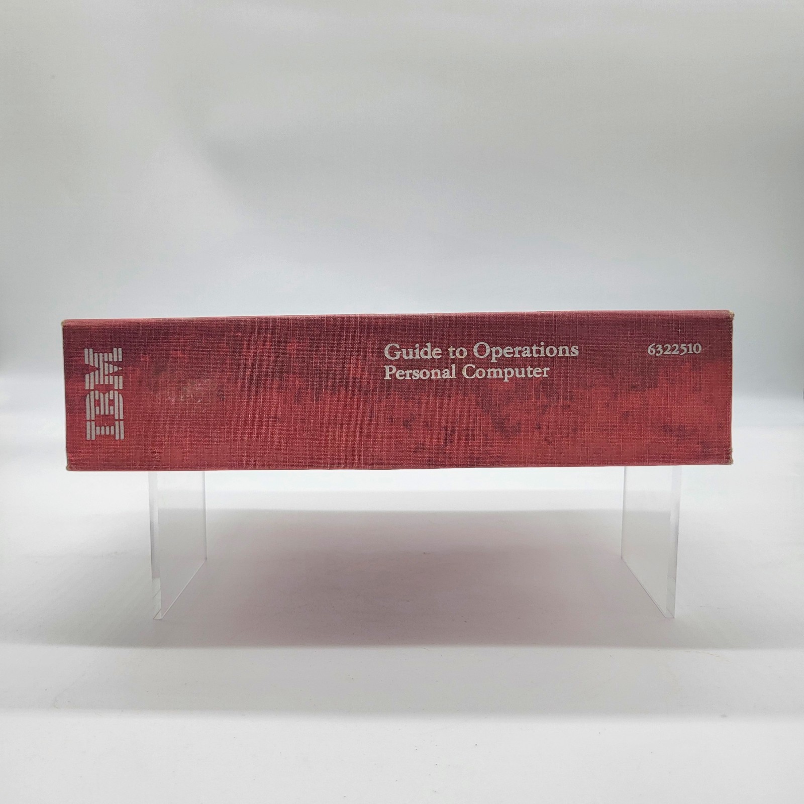 IBM Guide to Operations Hardware Reference Library 6322510 Water Damage