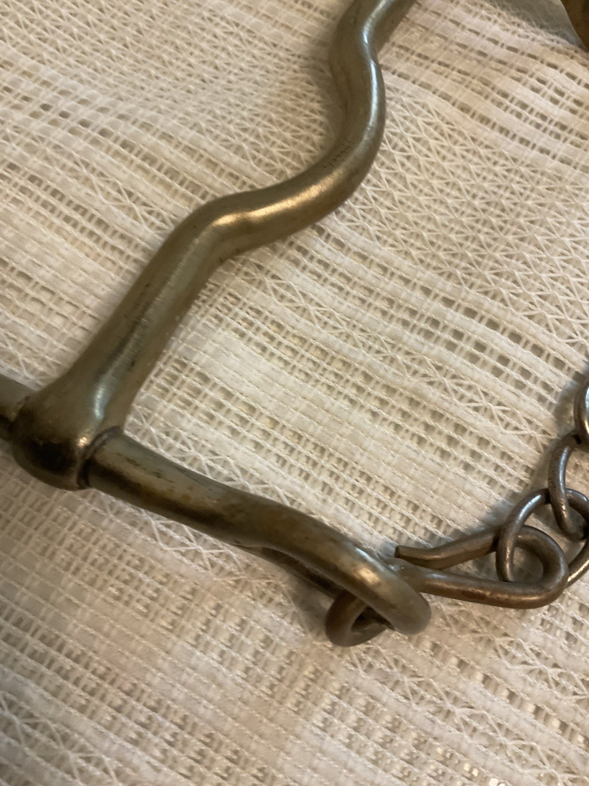 ROFIN Never Rust Horse Bit Brass England