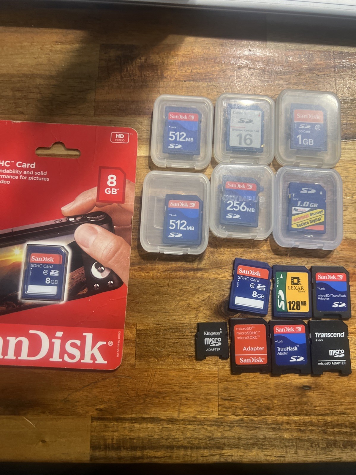 Lot Of Digital Camera SD Cards