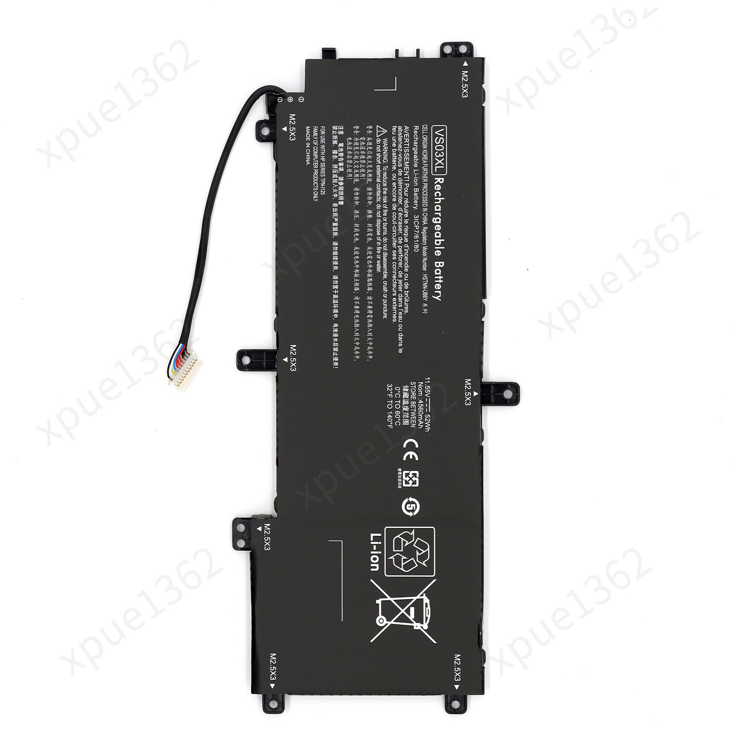 Replace Battery VS03XL For HP Envy 15-AS032TU 15-AS101NG 15-AS006NG HSTNN-UB6Y