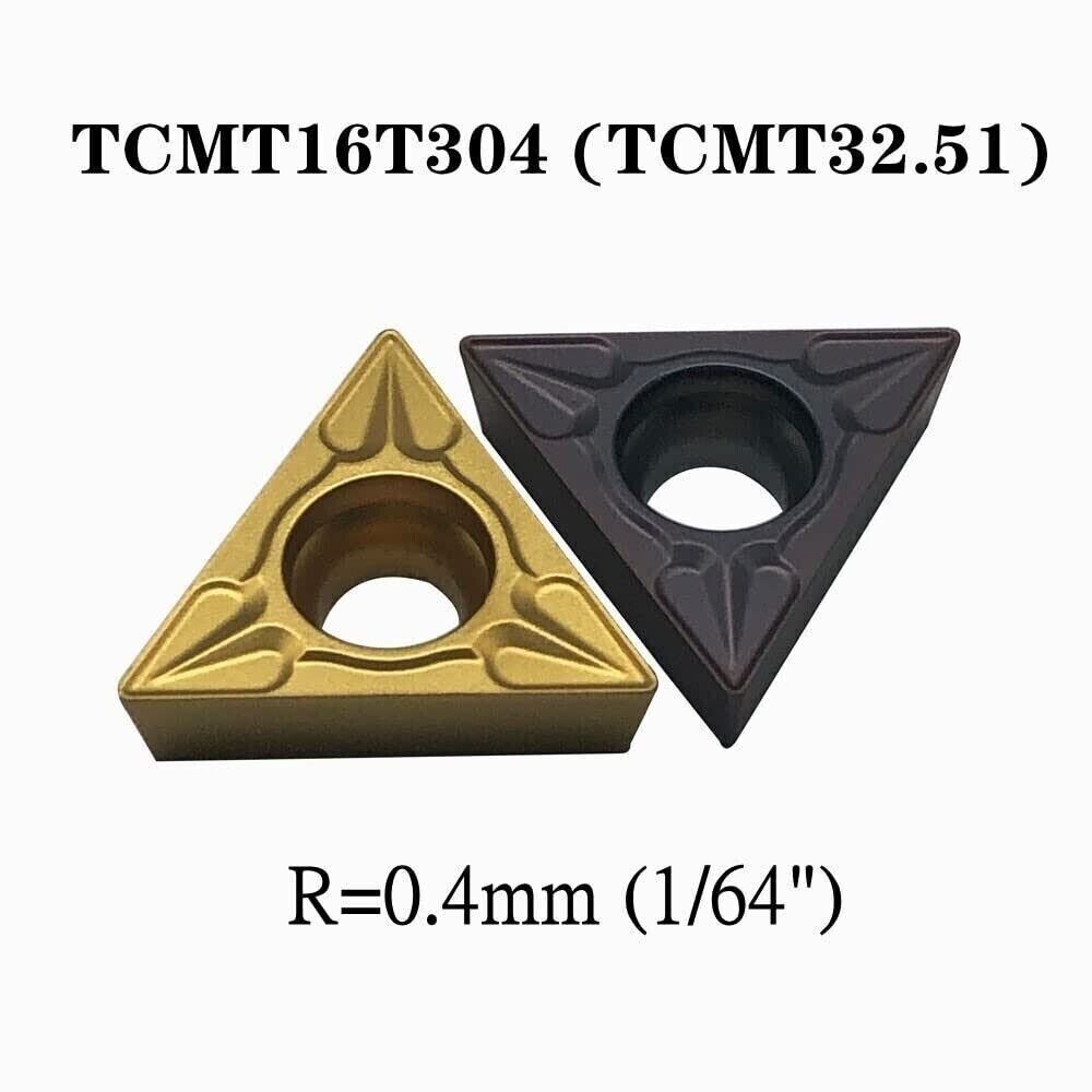 10PCS TCMT16T304 carbide Turning insert +T15 wrench + 10PCS M4x10 Screws