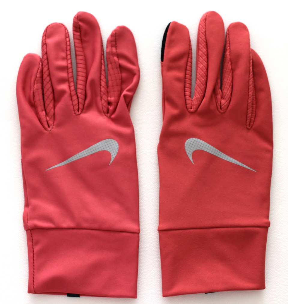 Nike Men's Essential Running Gloves L/XL Adobe/Silver