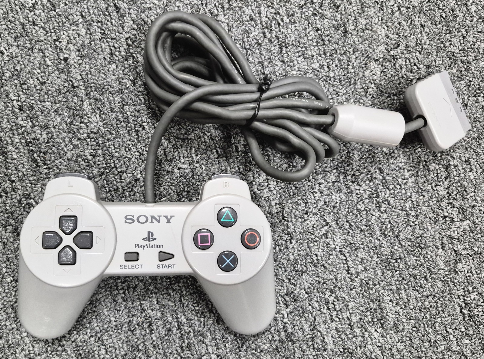 Sony Playstation Gray Controller PS1 Tested! Official Original