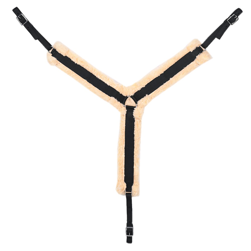HS HILASON WesternFleece Lined Y Style Breast Collar Comfort Padding Nylon