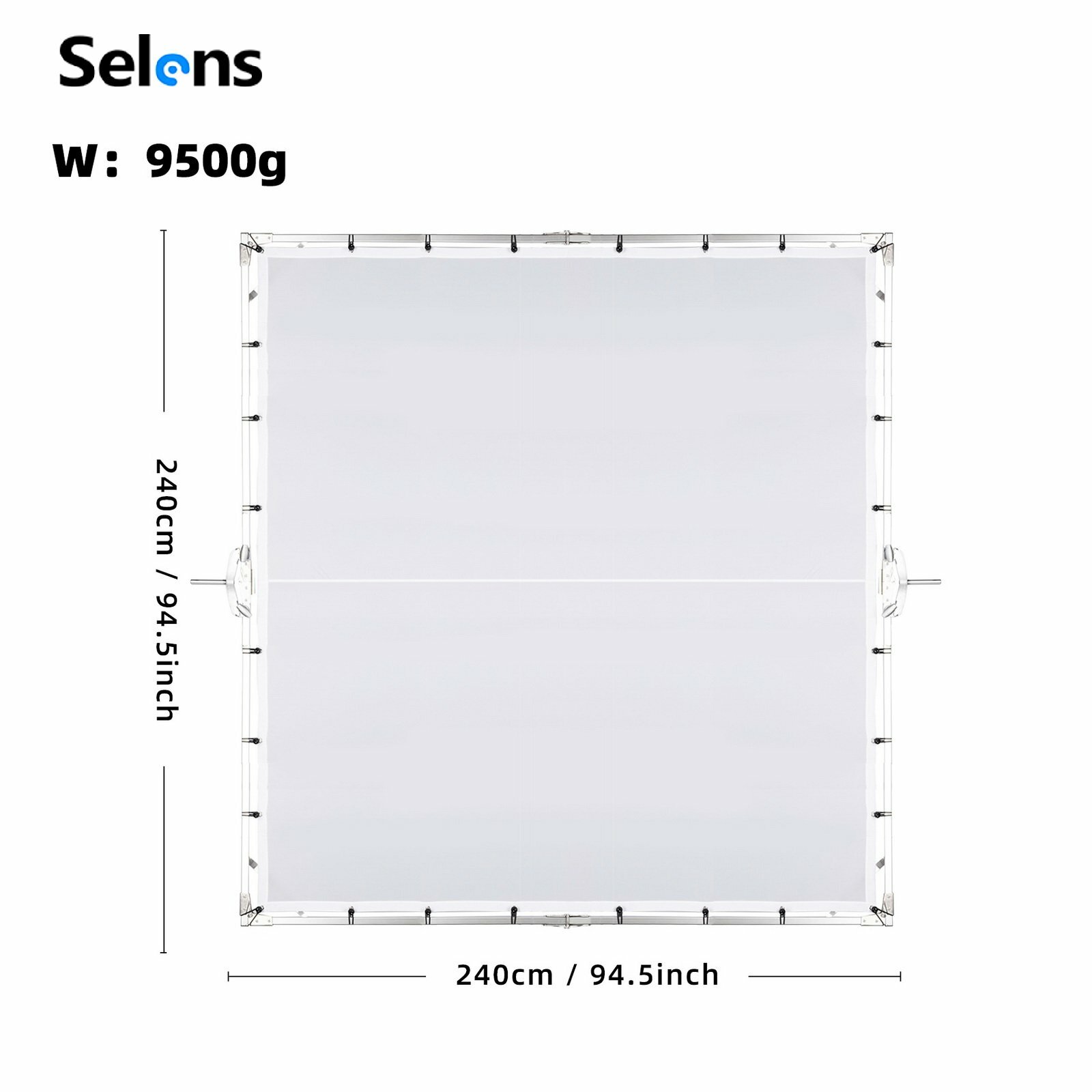 Selens Portable Large Studio Photography Commercial Soft Light Diffusers Screen