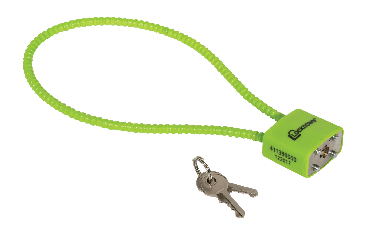 Lockdown 110149 Trigger Lock  Open With Key Green Firearm Fit- Universal 15"