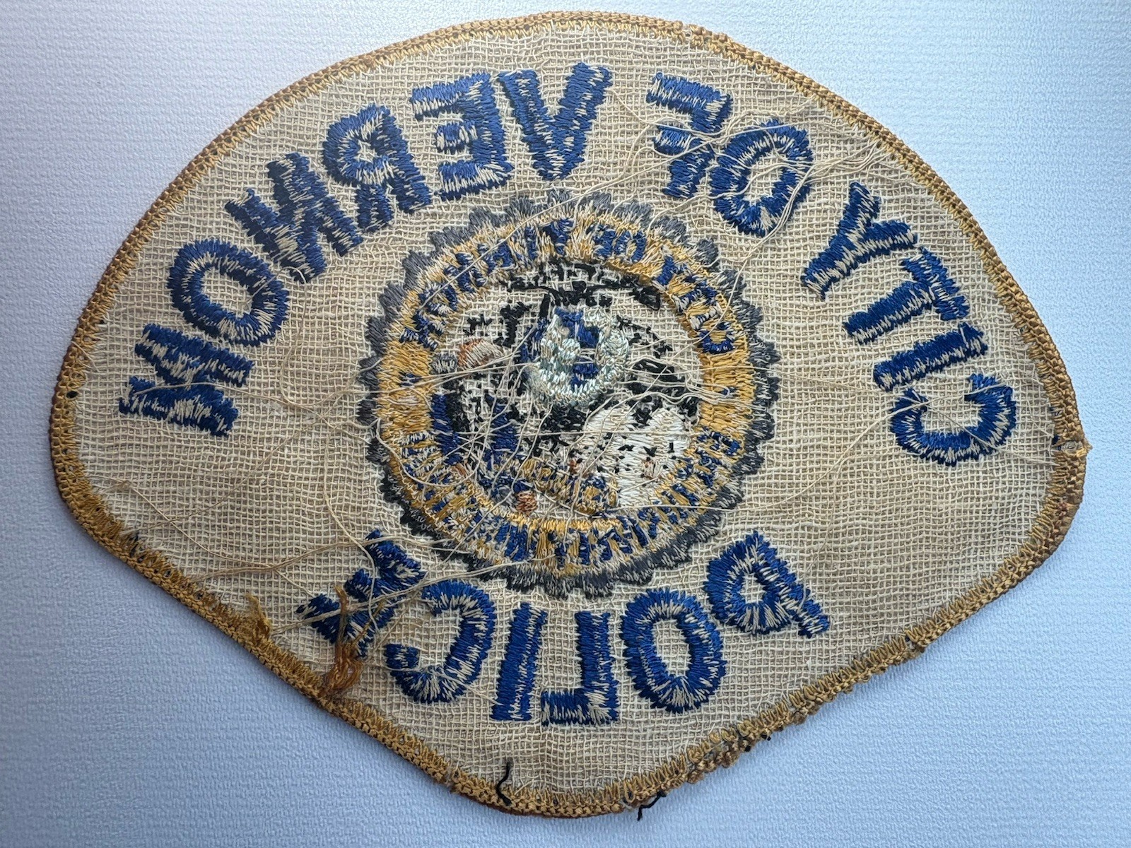 Vernon California Police Patch