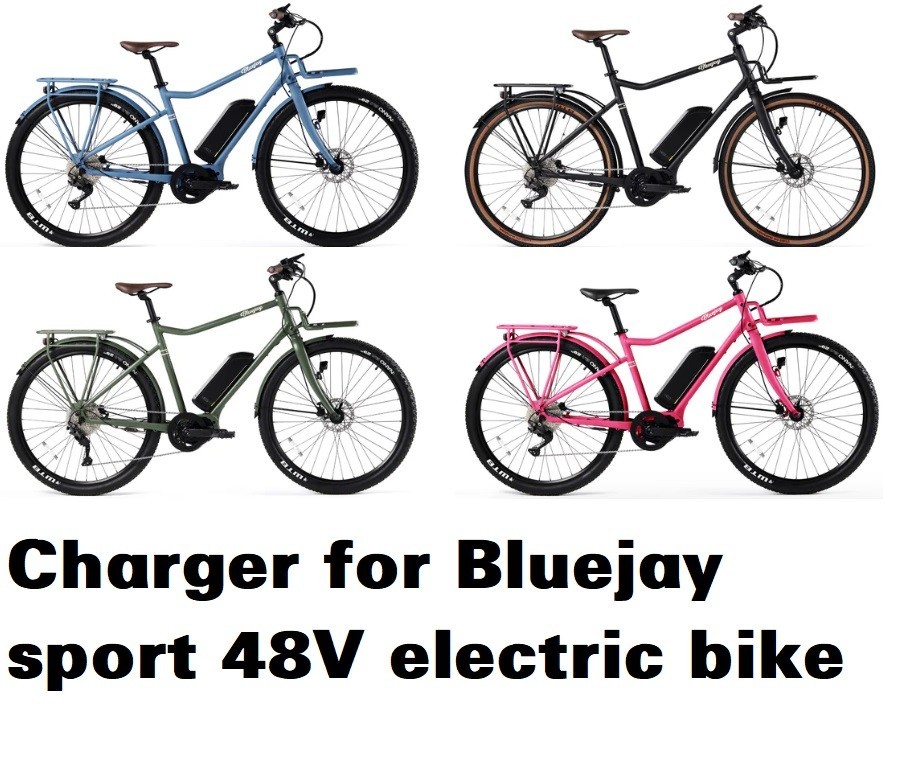 🔥battery charger for Bluejay sport 48v electric bike ( trapezoid 5 PIN)