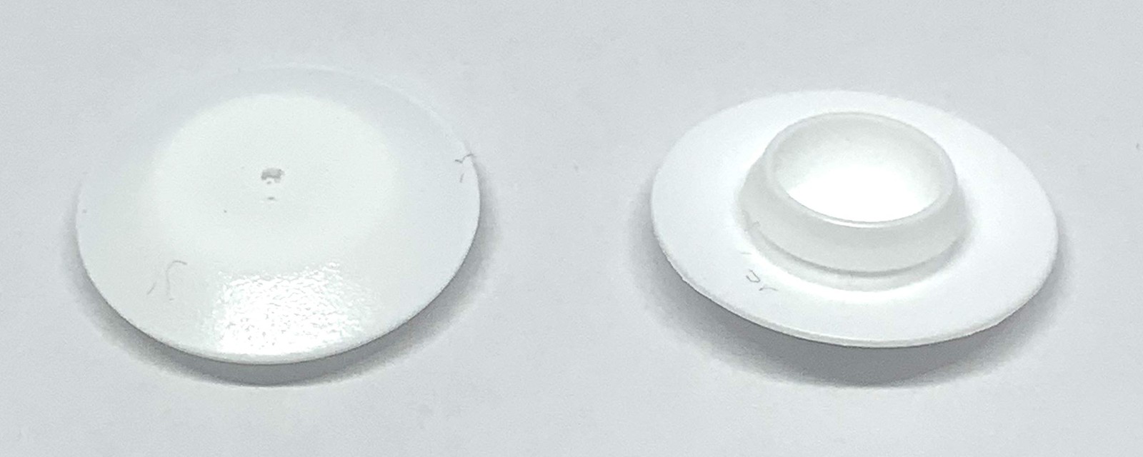 3/8" White Flush Type Head Plugs Designed for use in Sheet 3/8",