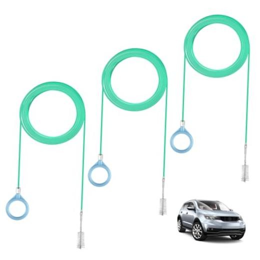 pcs Auto Sunroof Drain Cleaning Tool, 120 Inch Long Flexible 120inch 3 green