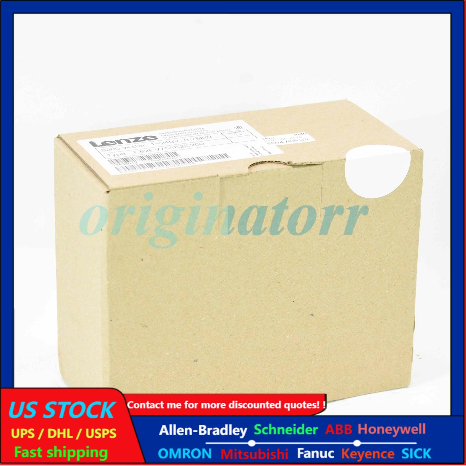 Lenze Inverter 8200 Vector 0.75kW E82EV751K2C200 E82EV751_2C200 -New