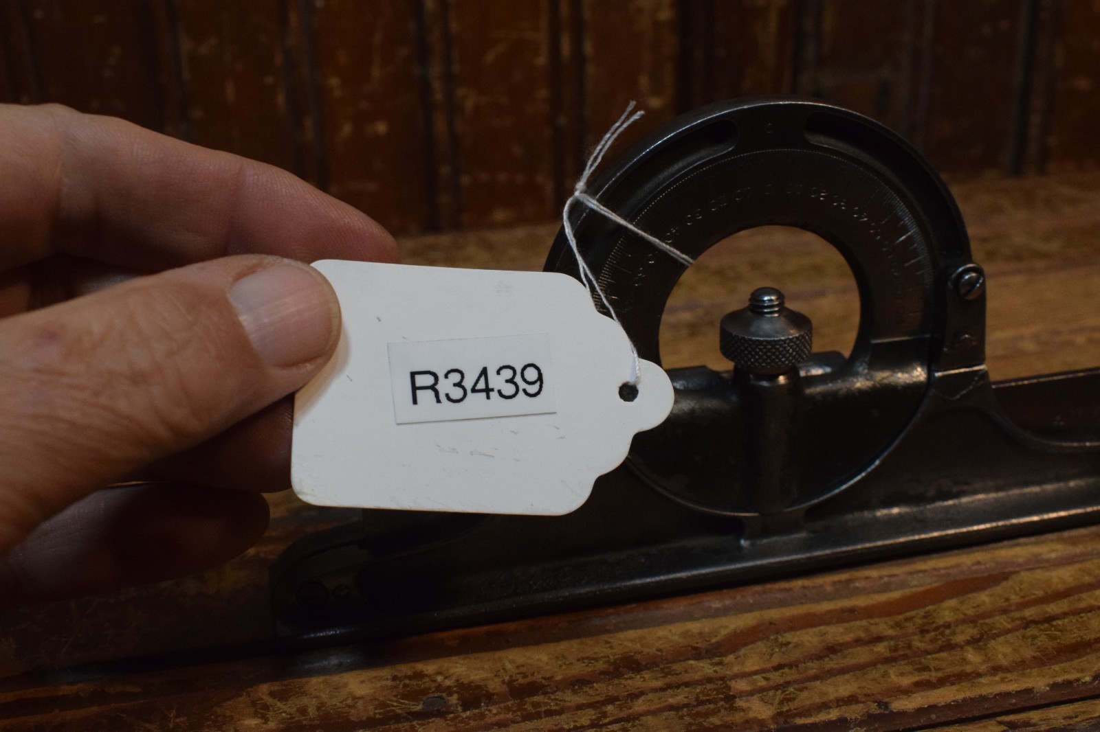 STARRETT PROTRACTOR HEAD REVERSABLE SQUARE LEVEL No. 4 HAND TOOL CLEANED REPAIR