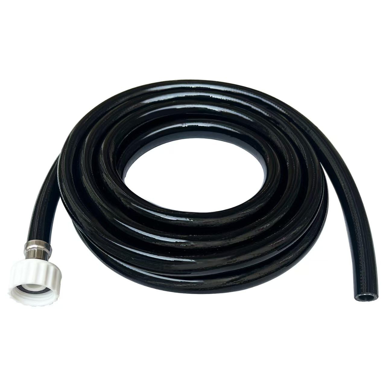 12FT Dehumidifier Drain Hose With 3/4 Inch FHT Connector, 12FT, Black
