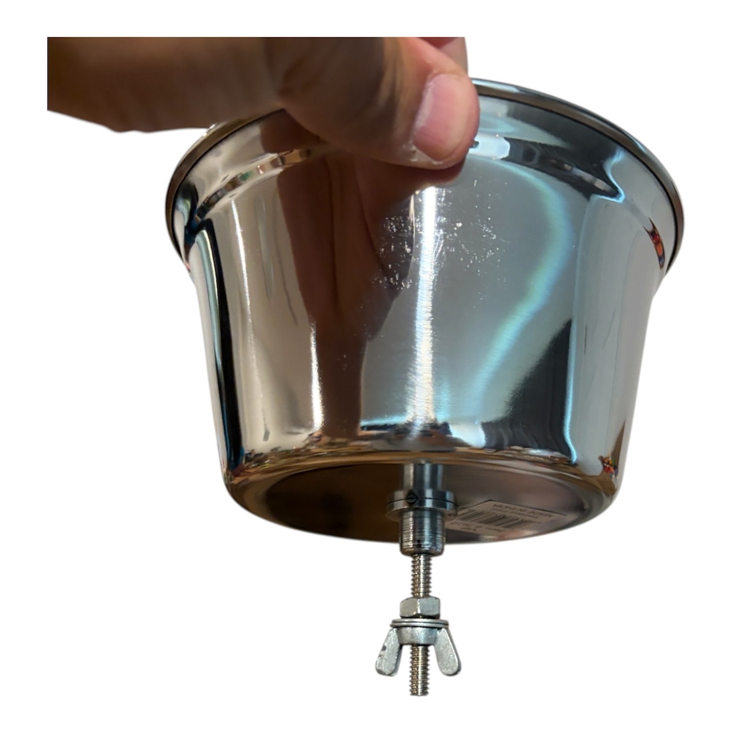 Bundle of 10 Bird coop cup dish pet bolt bowl stainless steel 12 OZ & 32 OZ lot