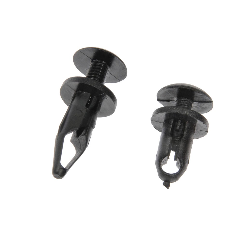 Push Retainer Assortments | Plastic Case Material | Black | Screw Head
