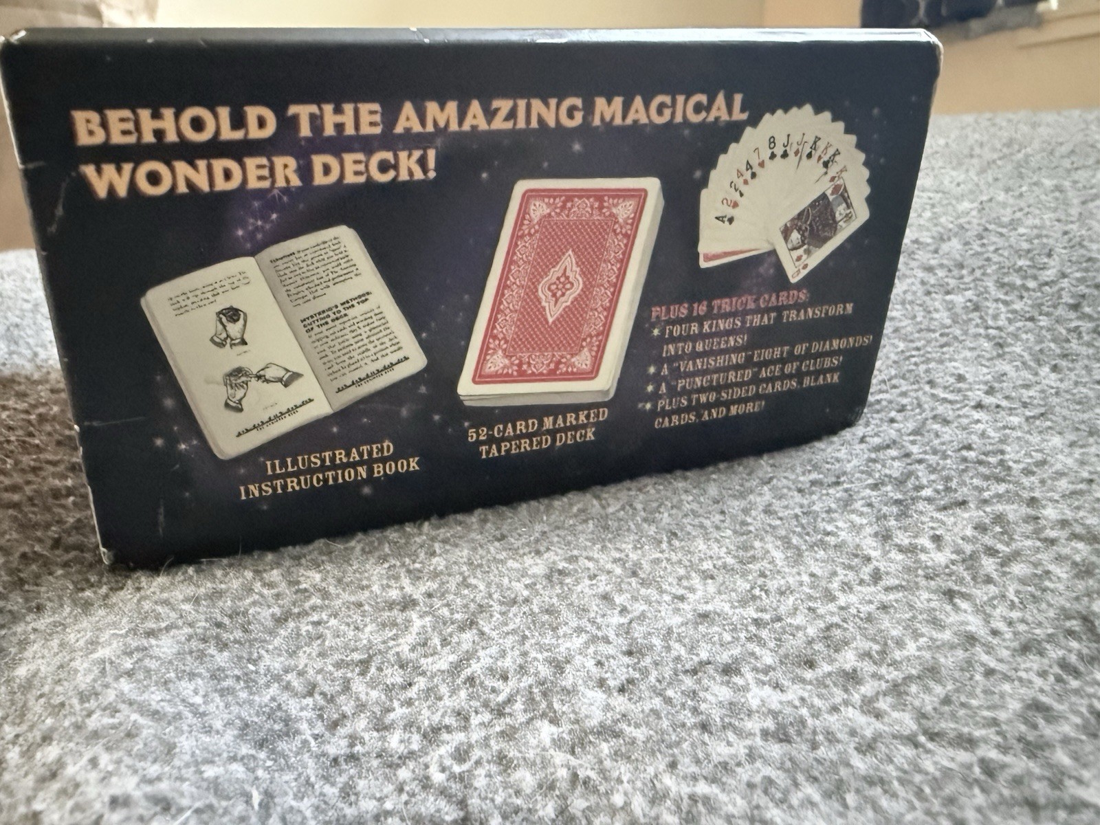The Amazing Magical Wonder Deck Magic Trick Illusion Card Deck Complete