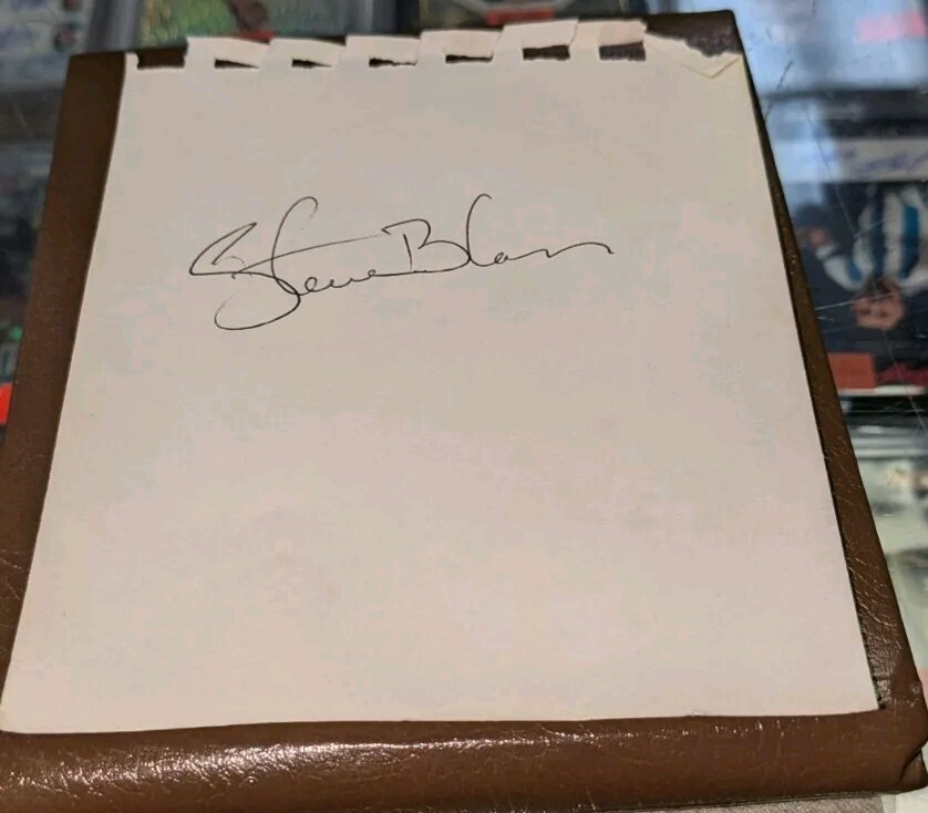 Steve Blass Richie Hebner Pittsburgh Pirates Signed Cut W/Our COA