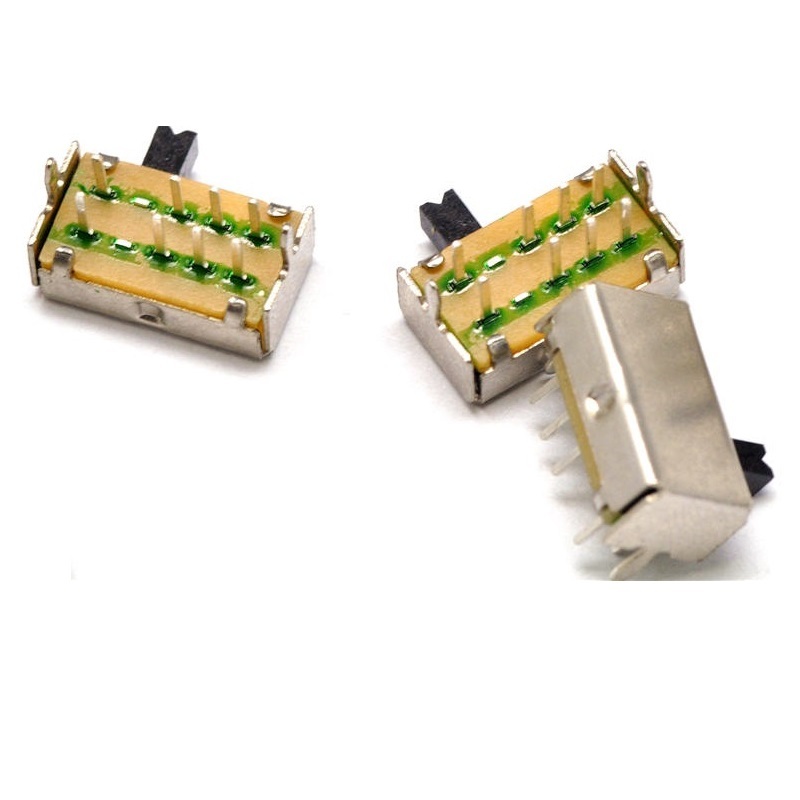 20pcs New 2 pole 8 pin 3 Position SK23D07VG3 PCB Mini Slide Switch