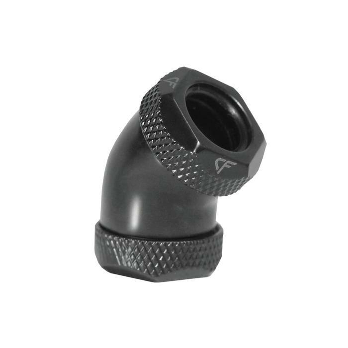 CoolForce 45 Degree Angled Coupler for 12mm Hard Tube
