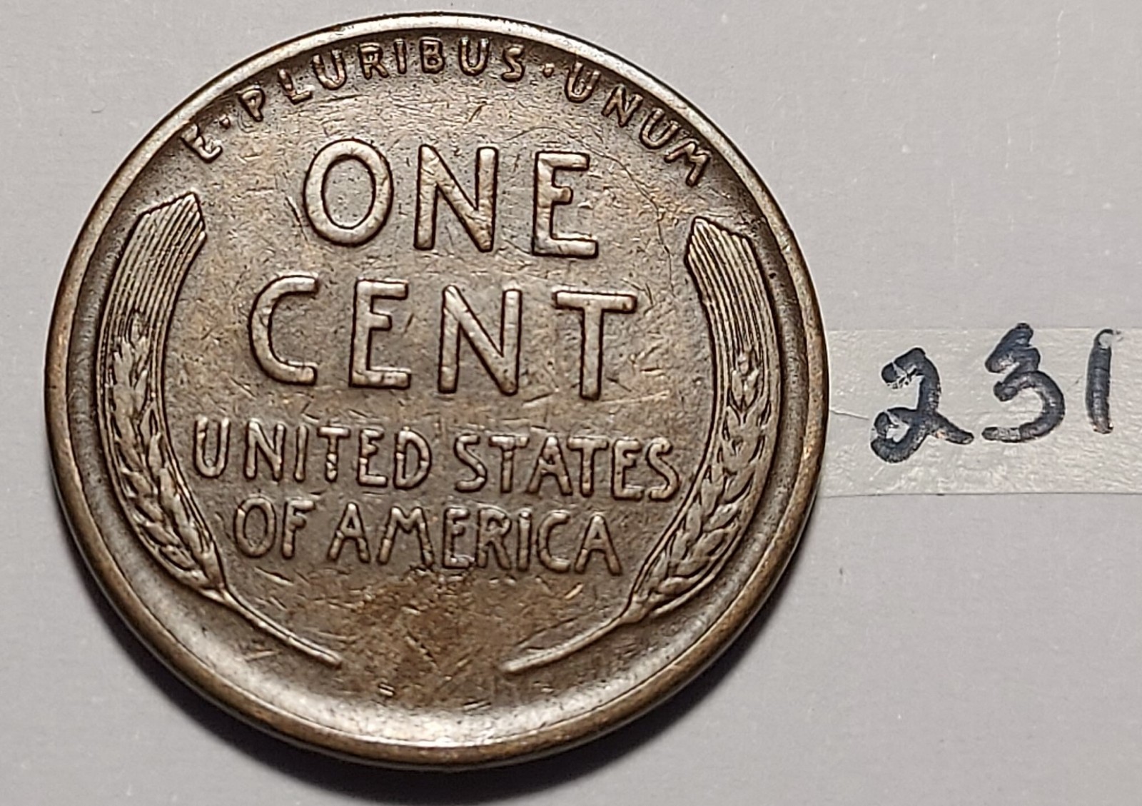 1928-D Lincoln Wheat Cent Extremely Fine #231