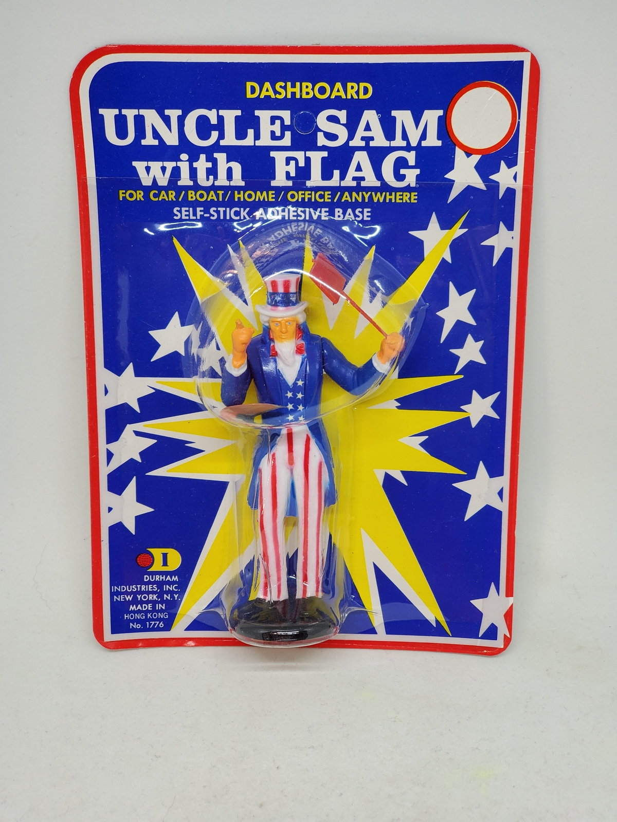Vintage Uncle Sam Keep America Beautiful Anti-Pollution Dashboard Figure NOS