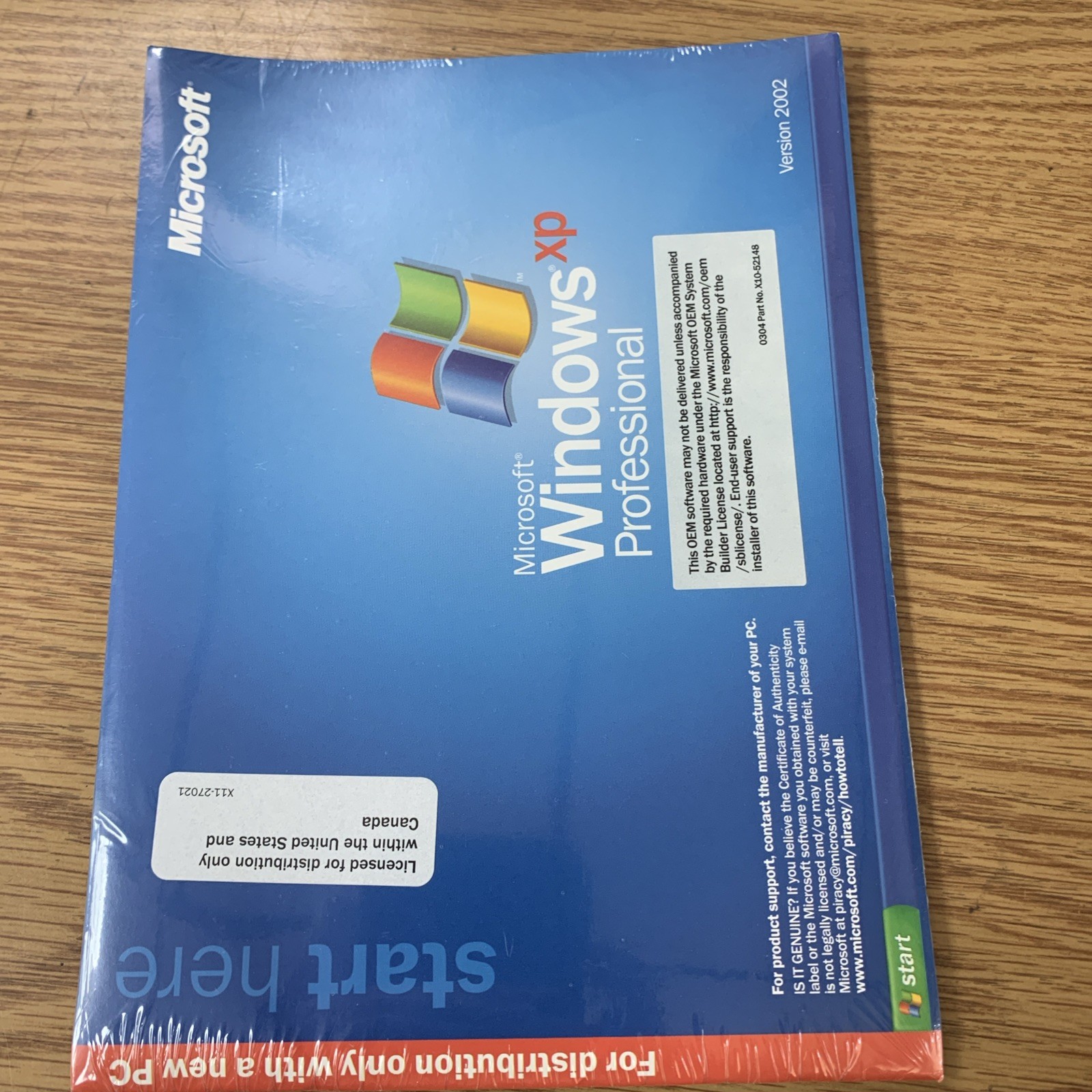 MICROSOFT WINDOWS XP PROFESSIONAL FULL OPERATING SYSTEM MS WIN PRO See Pics