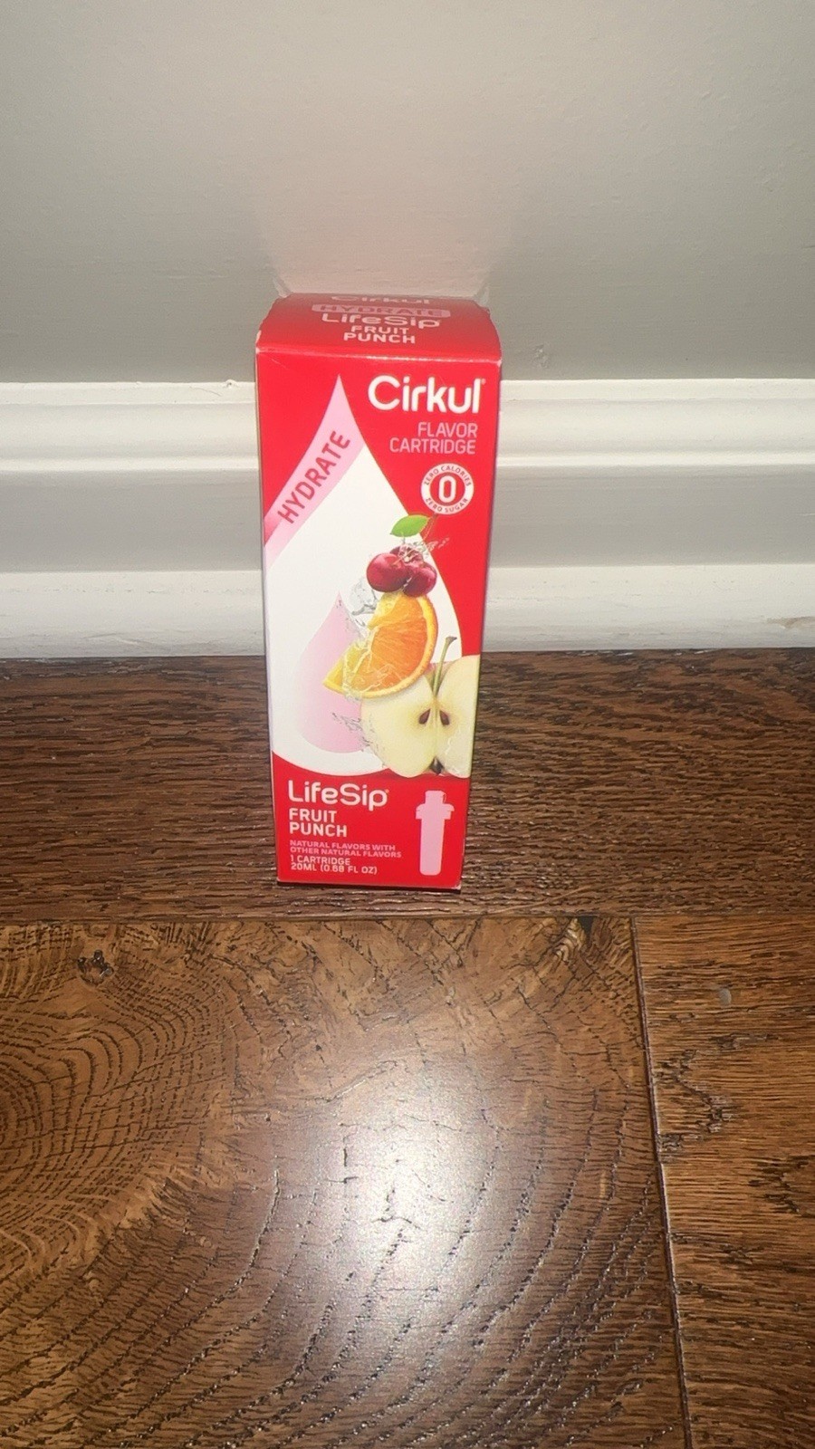 Cirkul LifeSip Hydrate Drink Fruit Punch Flavor Cartridge - 0.68 fl oz Sealed