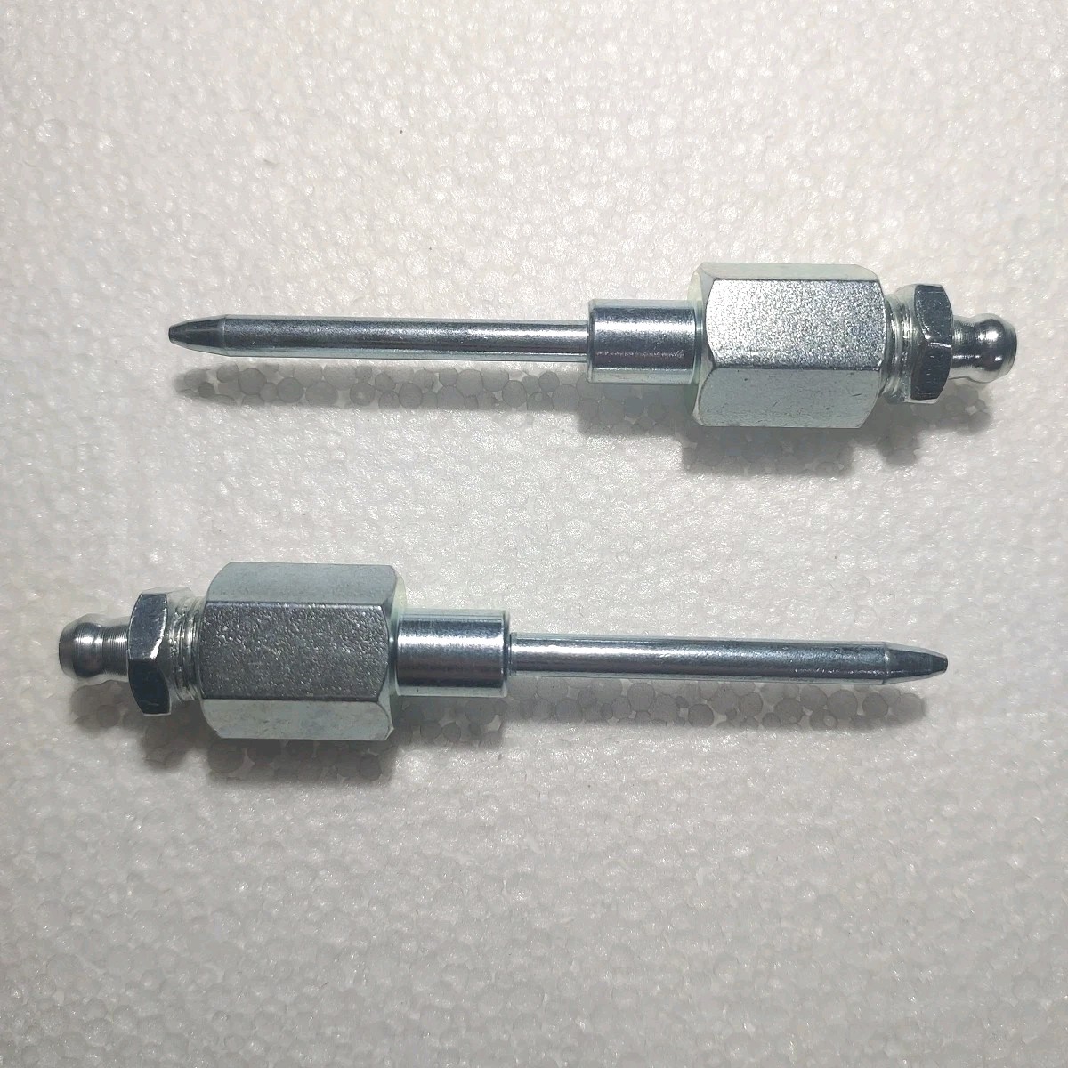 Set/6 Grease Gun Needle Accessory Nozzle/Dispenser/Rubber Nipple Adapter Injecto