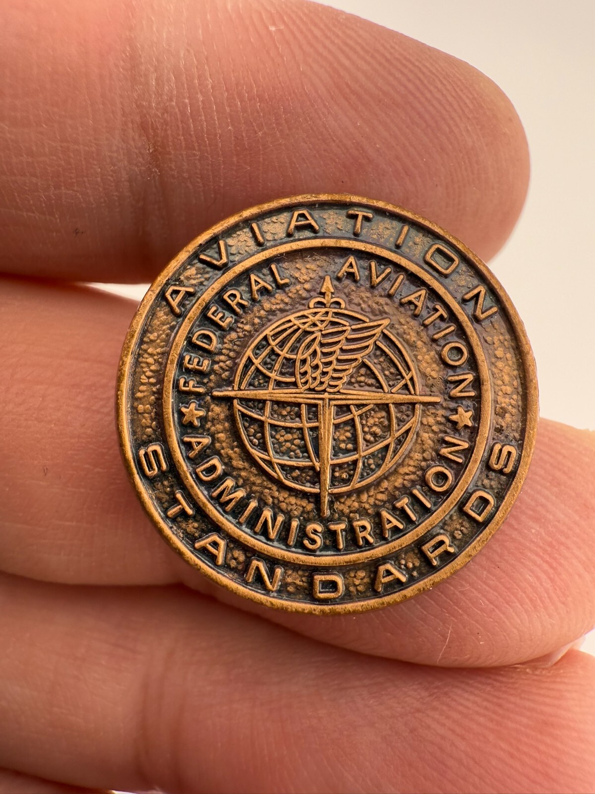 Federal Aviation Administration Standards Lapel Hat Pin