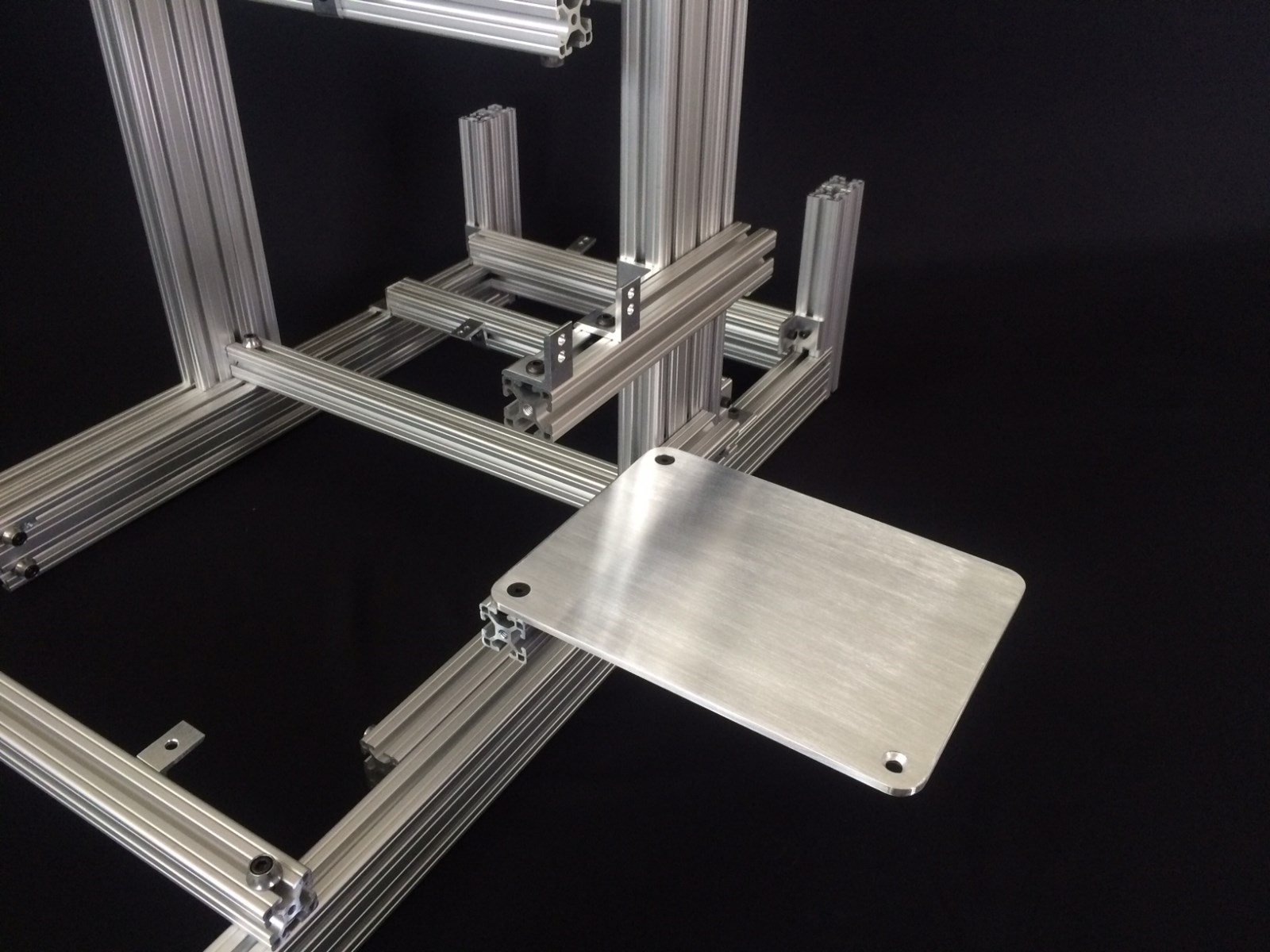 4PLAY RACING Mouse Tray for Platform Sim Rig SILVER