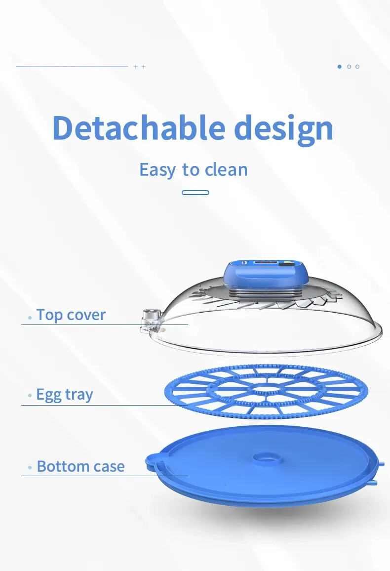 80 Egg Incubator Fully Automatic Incubator Machine for Hatching Eggs 120 Volt