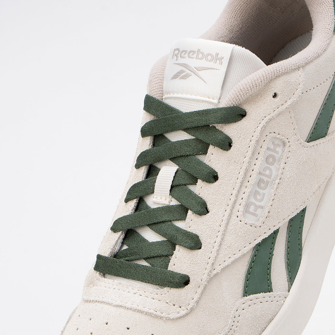 Reebok Court Advance Chalk White Green 100202582 Men's Size