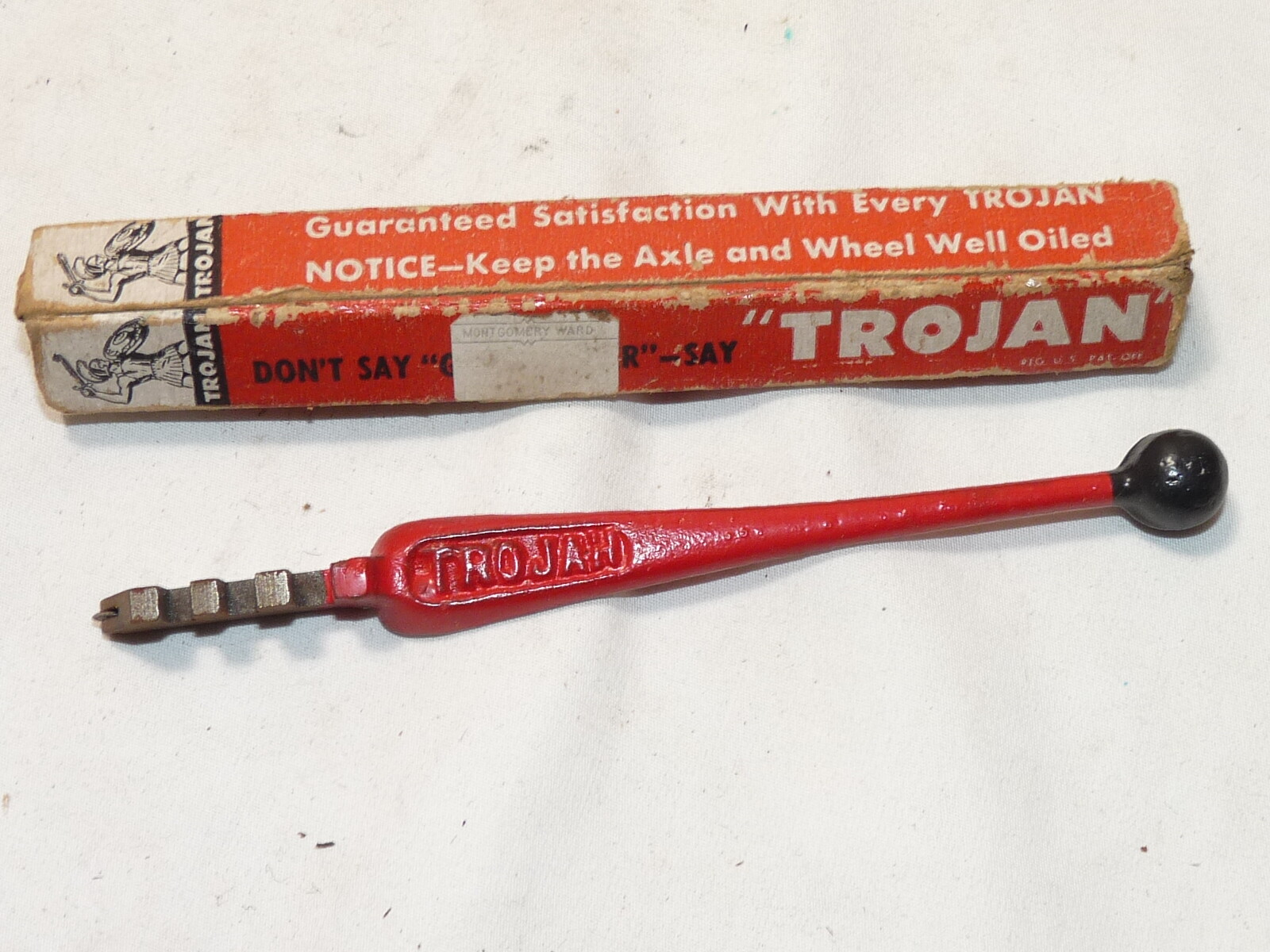 4 Vintage Glass Cutters 2 Red Devil, Trojan, Goodell Pratt