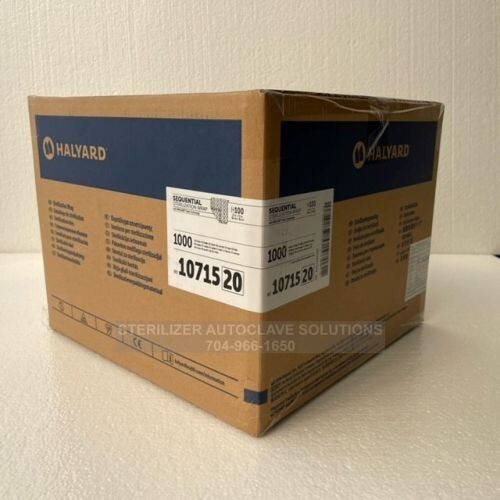 CASE of 1000 15″ x 15″ Halyard H100 SEQUENTIAL Sterilization Wraps 10715