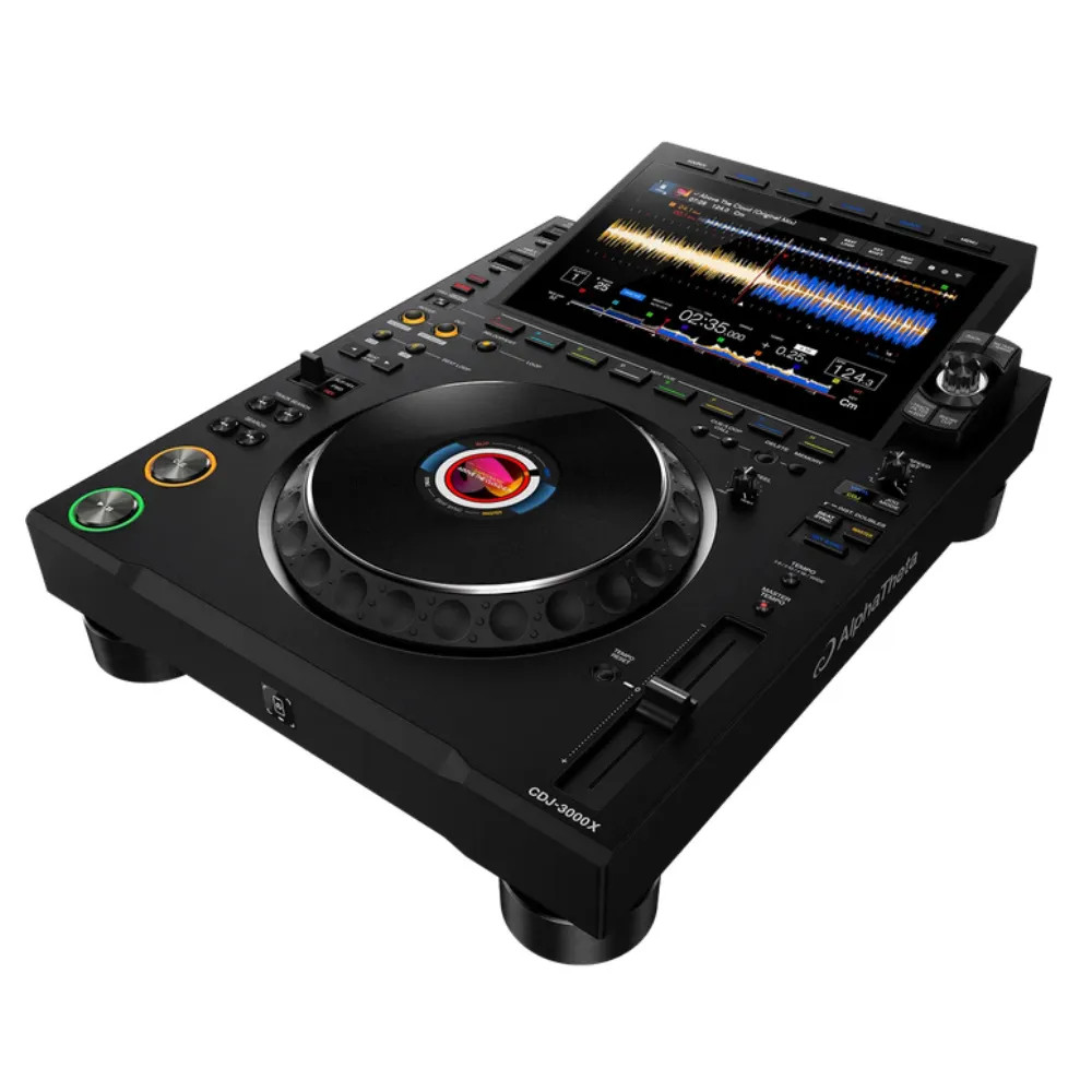 Alpha Theta CDJ-3000X Next-Generation Flagship DJ Player