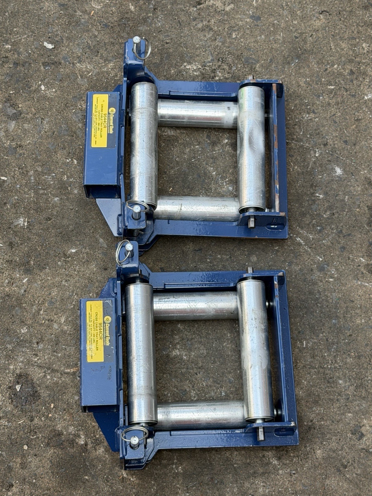 Current Tools 9544CR Cross Cable Tray Roller Set Of 2