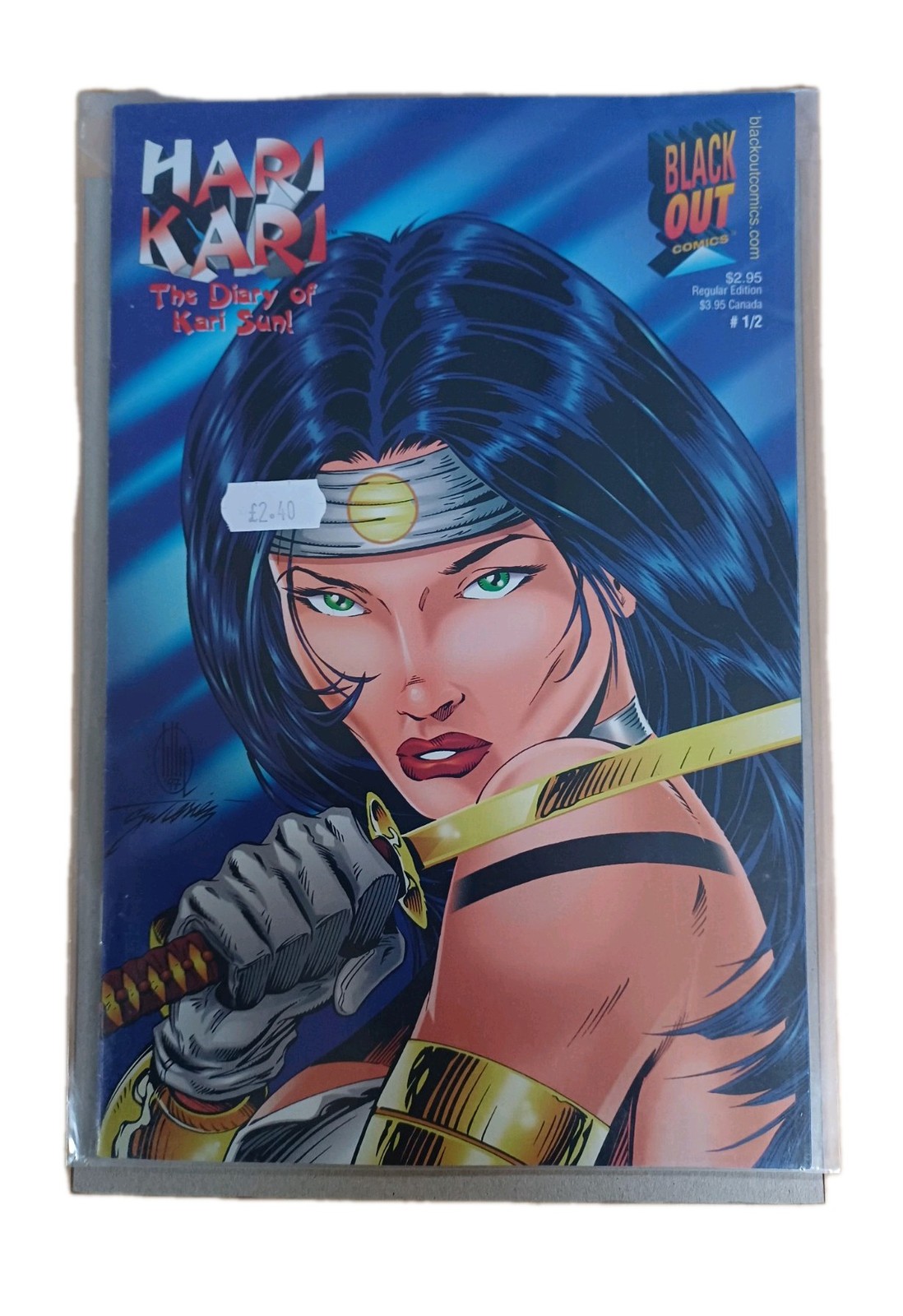 *black out  comics  **HARI KARI*diary of kari sun *..#01/2        marvel/dc.