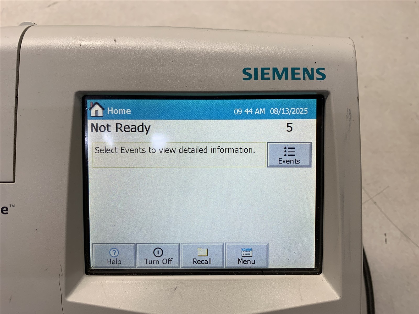 SIEMENS DCA VANTAGE ANALYZER