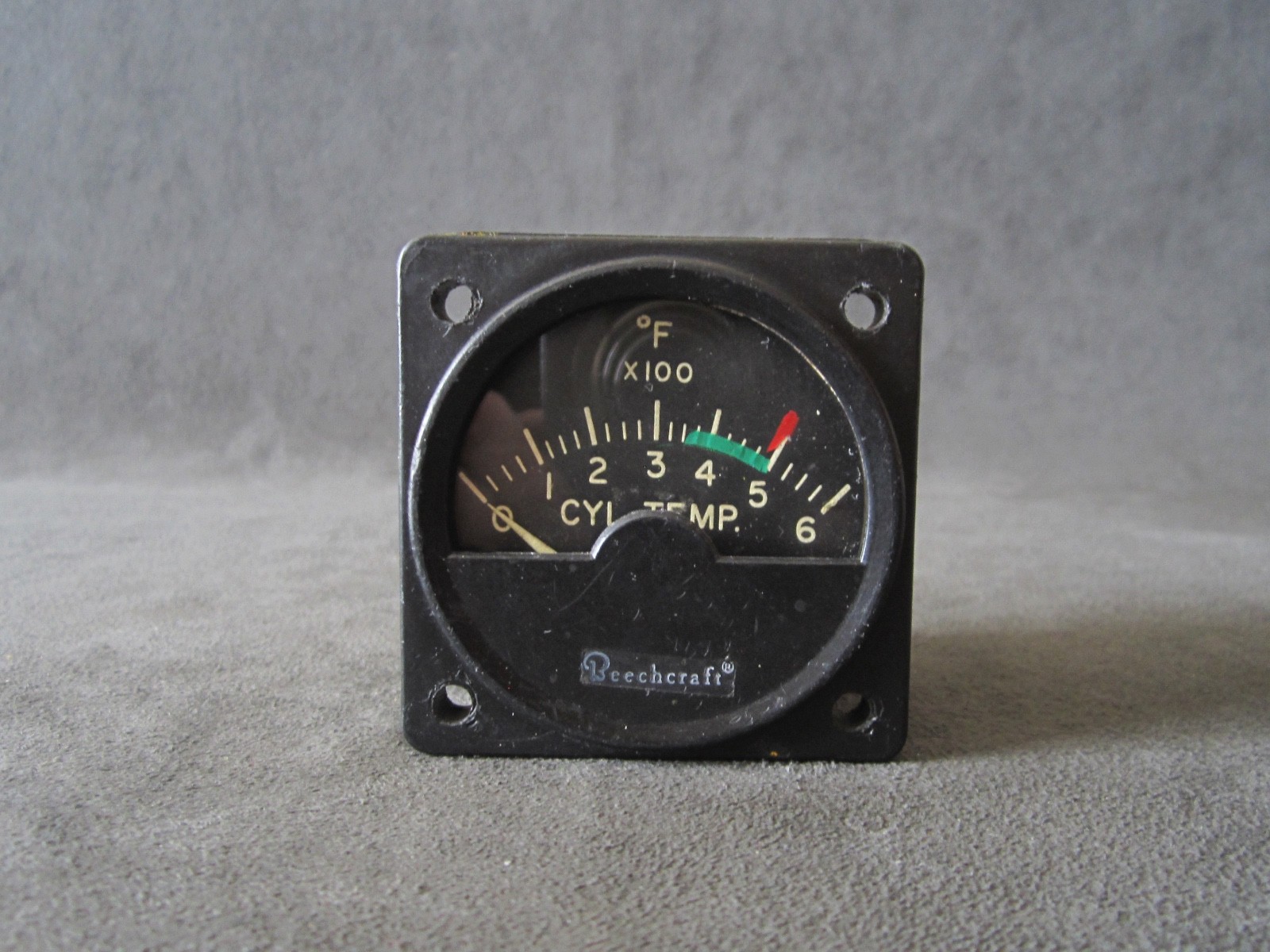 Lewis Beechcraft CHT Cylinder Head Temperature Indicator 49B5